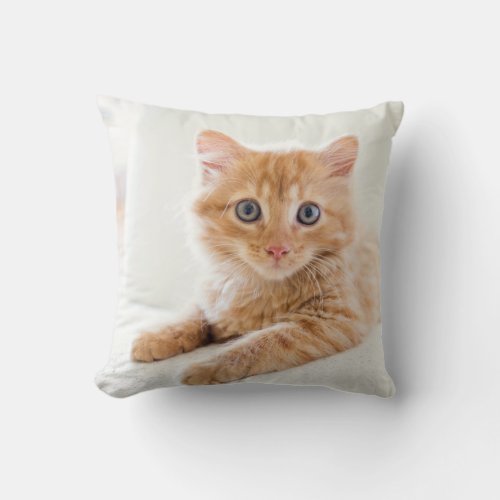 Personalized Pet Throw Pillow