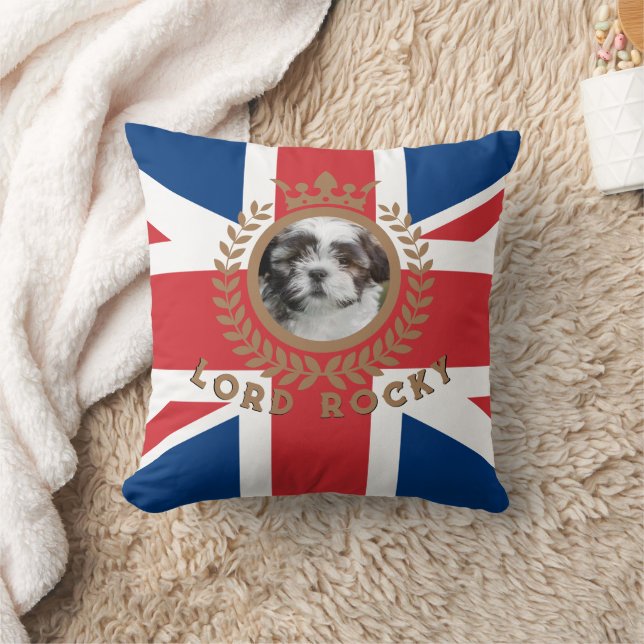 Personalized Pet Throw Pillow (Blanket)
