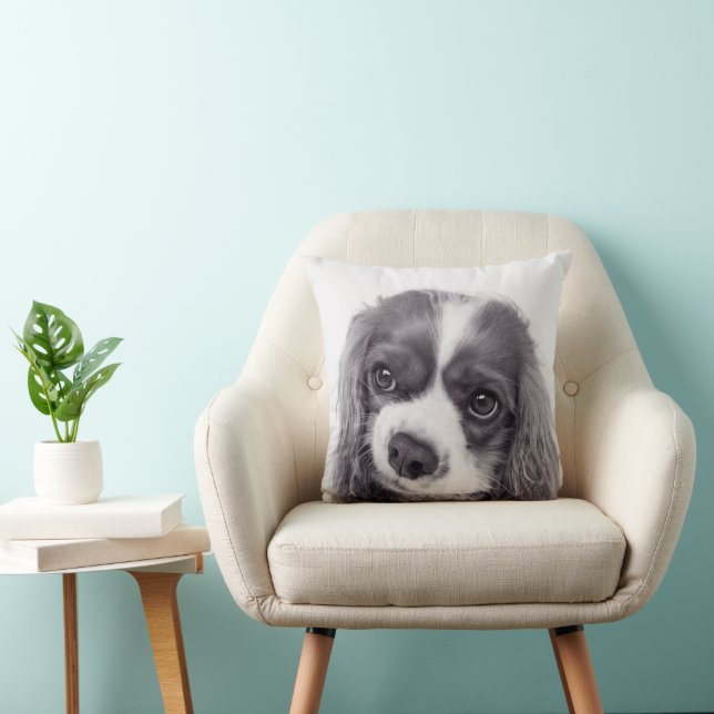 Personalized Pet Throw Pillow (Chair)