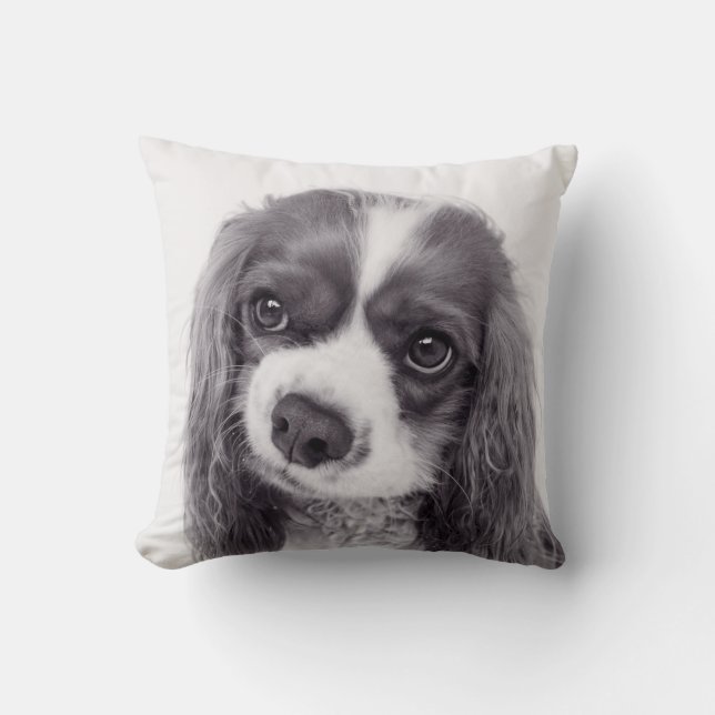Personalized Pet Throw Pillow (Front)