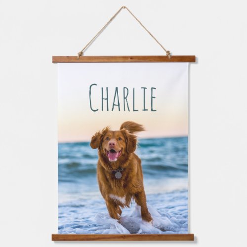 Personalized Pet Wall Tapestry Photo Art