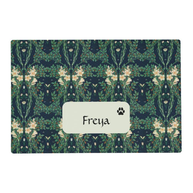 Personalized Pet Walter Crane Placemat (Front)