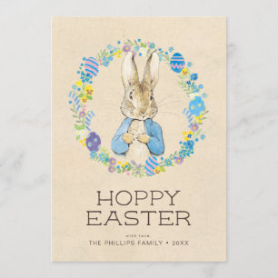 Personalized Peter Rabbit Hoppy Easter Invitation
