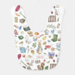 Personalized Peter The Rabbit Baby Bib at Zazzle
