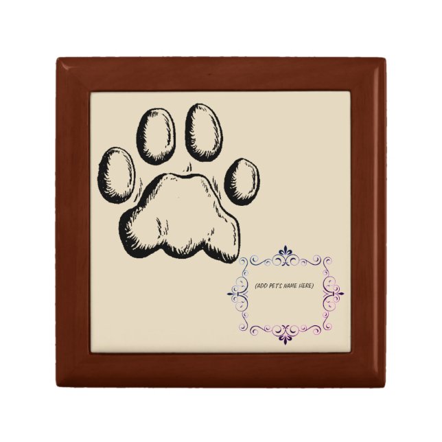 PERSONALIZED PETS KEEPSAKE BOX (Front)