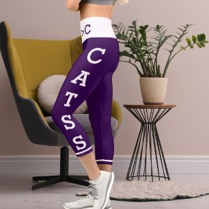 Personalized Pets Mamas Cats High Waisted Capris