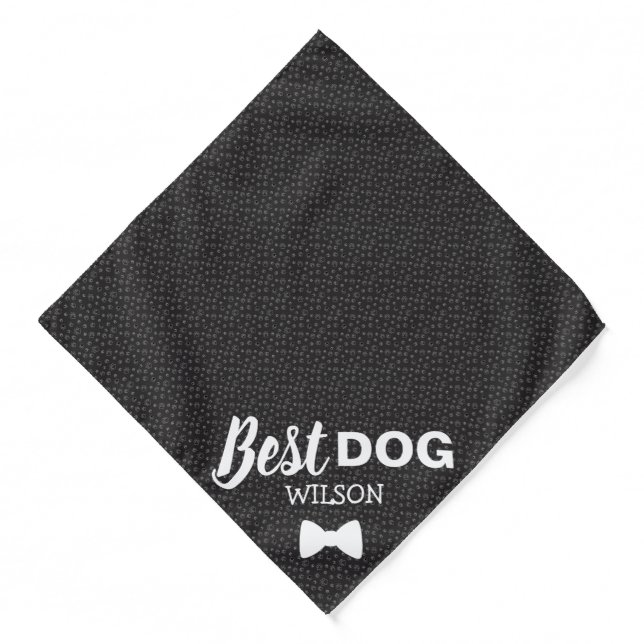 Personalized Pet's Name Bandana  (Front)