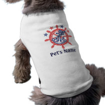 Personalized Pet's Name Nautical decor Tee