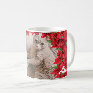 Personalized Pet's Photo Christmas Coffee Mug