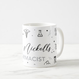 Personalized Pharmacist Mug | Elegant Handwritten