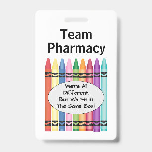 Personalized Pharmacy Technician Badge