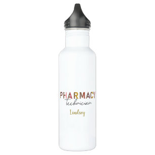 Personalized Pharmacy Technician Water Bottle