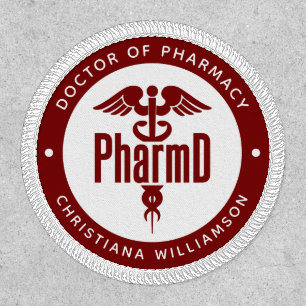 Personalized PharmD Doctor of Pharmacy Graduation Patch