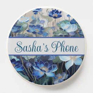 Personalized phone grip pop socket