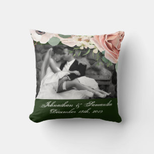 Personalized Photo 16"x16" Pillow Geometric Hunter
