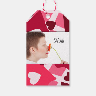 Personalized Photo "50 and Fabulous" Gift Tags