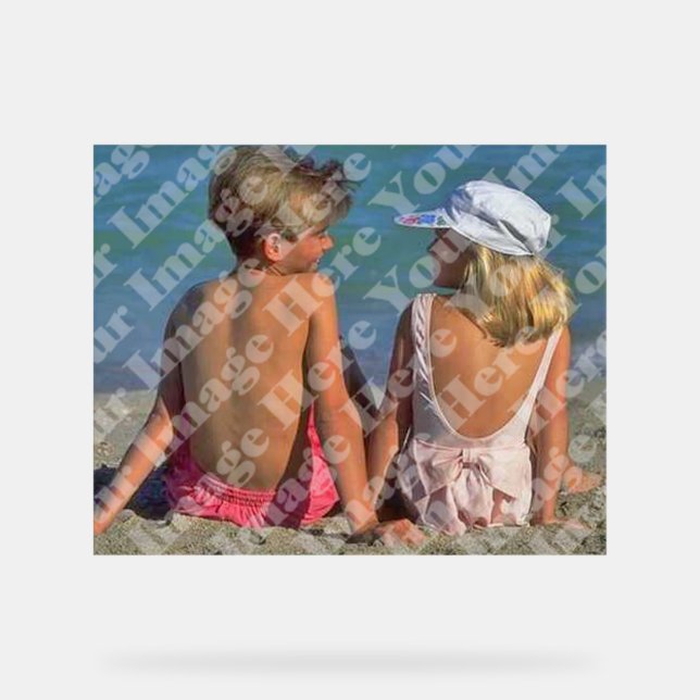 Personalized Photo Acrylic Sign (Front)