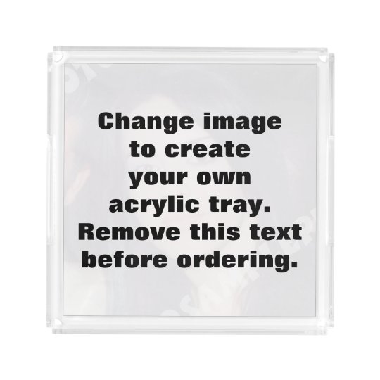 personalized photo acrylic tray make your own acrylic tray