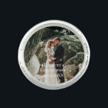 Personalized Photo Add Your Own Photo Silver  Ring<br><div class="desc">Add your own photo to this beautiful silver ring.  Perfect for weddings,  mother's,  grandmother's,  any women would treasure a picture of a loved one on this ring. Personalize it.</div>