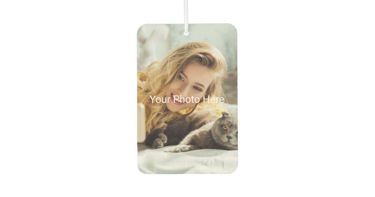 Personalized Photo Air Freshener Zazzle