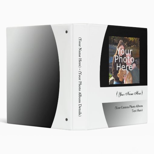 Personalized Photo Album Binder Zazzle
