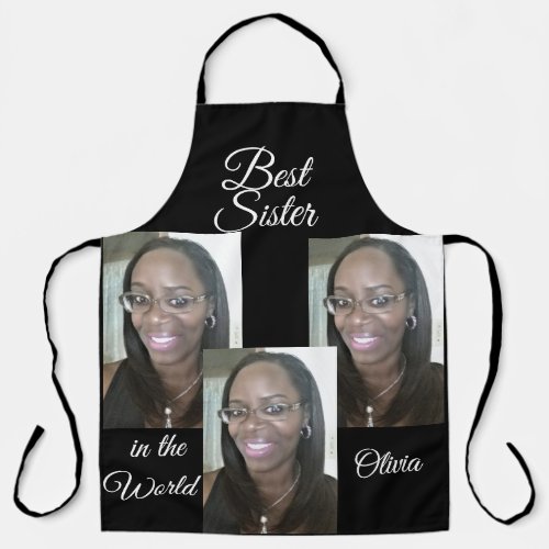 PERSONALIZED PHOTO All_Over Print Apron