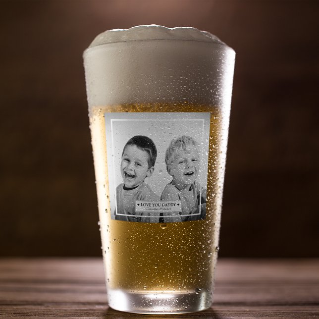 Personalized Photo And Message Glass (Creator Uploaded)