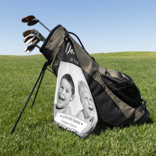 Personalized Photo And Message Golf Head Cover Golf Towel