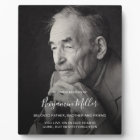 Personalized Photo and message on easel stand 