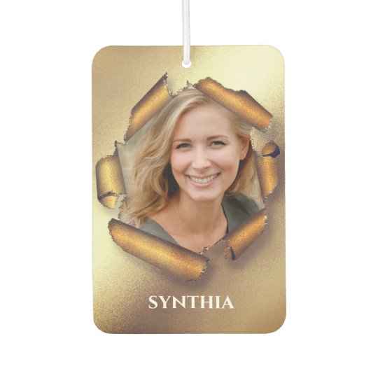 Personalized Photo and Name Air Freshener