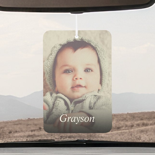 Personalized Photo And Name Air Freshener (Creator Uploaded)