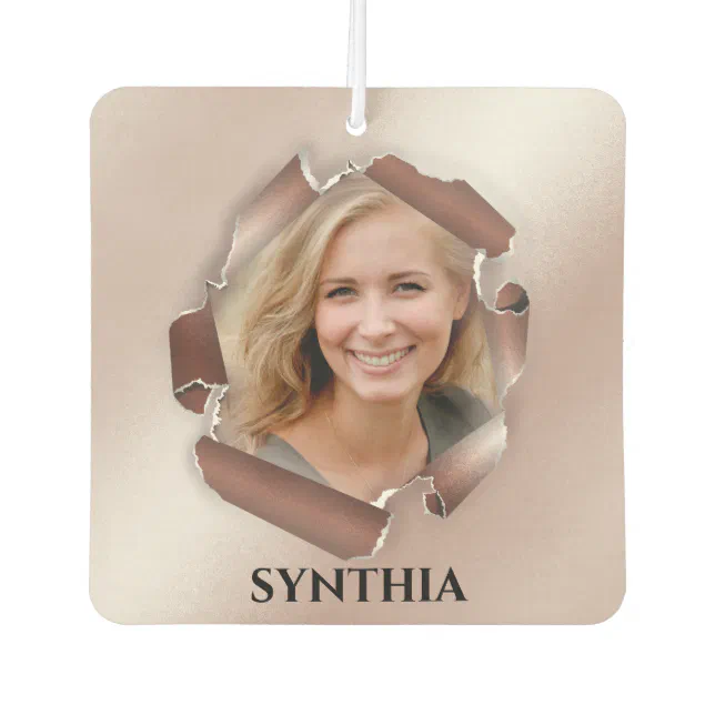 Personalized Photo and Name Air Freshener Zazzle