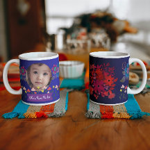 Personalized Photo and Name Flowers