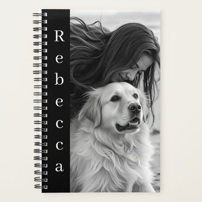 Personalized Photo and Name  Planner (Front)