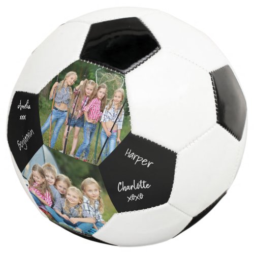 Personalized Photo and Signed Soccer Ball