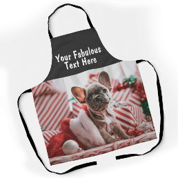Personalized Photo and Text Apron