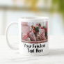Personalized Photo and Text Coffee Mug