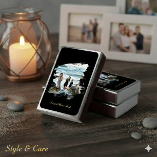 Personalized Photo and Text Custom Design Matchboxes