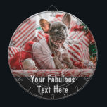 Personalized Photo and Text Dart Board<br><div class="desc">Hit the bullseye with fun on our Personalized Photo & Text Dart Board! Transform your game room, bar, or man cave into a truly unique space. Customize the board with your favorite photo and personalized text – a family portrait, a funny inside joke, a team logo, or a motivational message....</div>