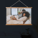 Personalized Photo and Text Hanging Tapestry<br><div class="desc">Make a Personalized Photo keepsake wall art  - tapestry from Ricaso - add your own photos and text - photo keepsake gifts</div>