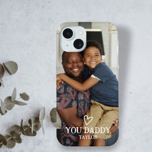 Personalized Photo and Text iPhone 15 Case