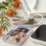 Personalized Photo and Text Keychain<br><div class="desc">Make a Personalized Photo keepsake keychain from Ricaso - add your own photos and text - photo keepsake gifts</div>