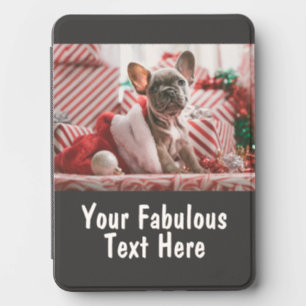 Personalized Photo and Text Kindle Cover