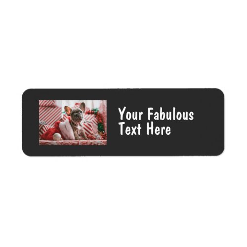 Personalized Photo and Text Label