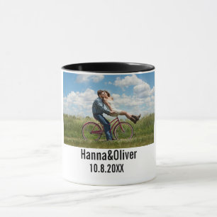 Personalized Photo and Text Mug