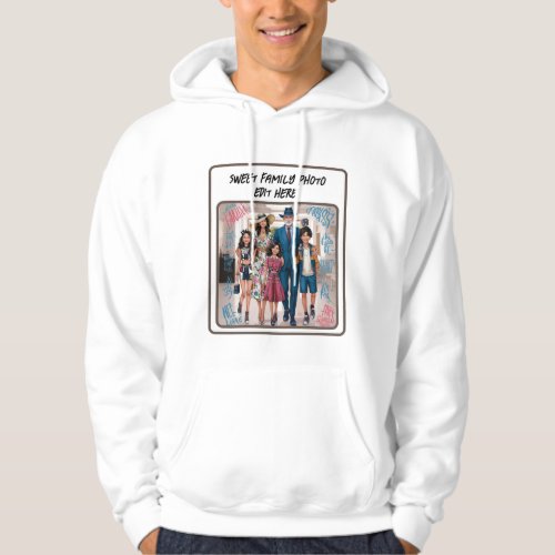 Personalized Photo and Text on your own Hoodie