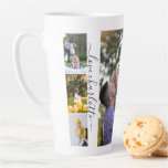 Personalized Photo and Text Photo Collage Family Latte Mug Personalized Photo and Text Photo Collage Family Latte Mug