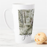 Personalized Photo and Text Photo Collage Family Latte Mug Personalized Photo and Text Photo Collage Family Latte Mug