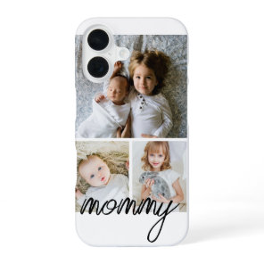 Personalized Photo and Text Photo Collage iPhone 16 Case