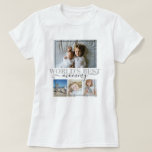 Personalized Photo and Text Photo Collage T-Shirt<br><div class="desc">Make a Personalized Photo keepsake t-shirt from Ricaso - add your own photos and text - photo collage keepsake gifts. Great for anyone,  change text to suit your requirements. World's best or change to suit your needs.</div>